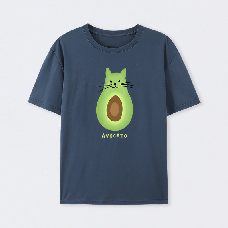 Avocato Cat Avocado Pun T-Shirt