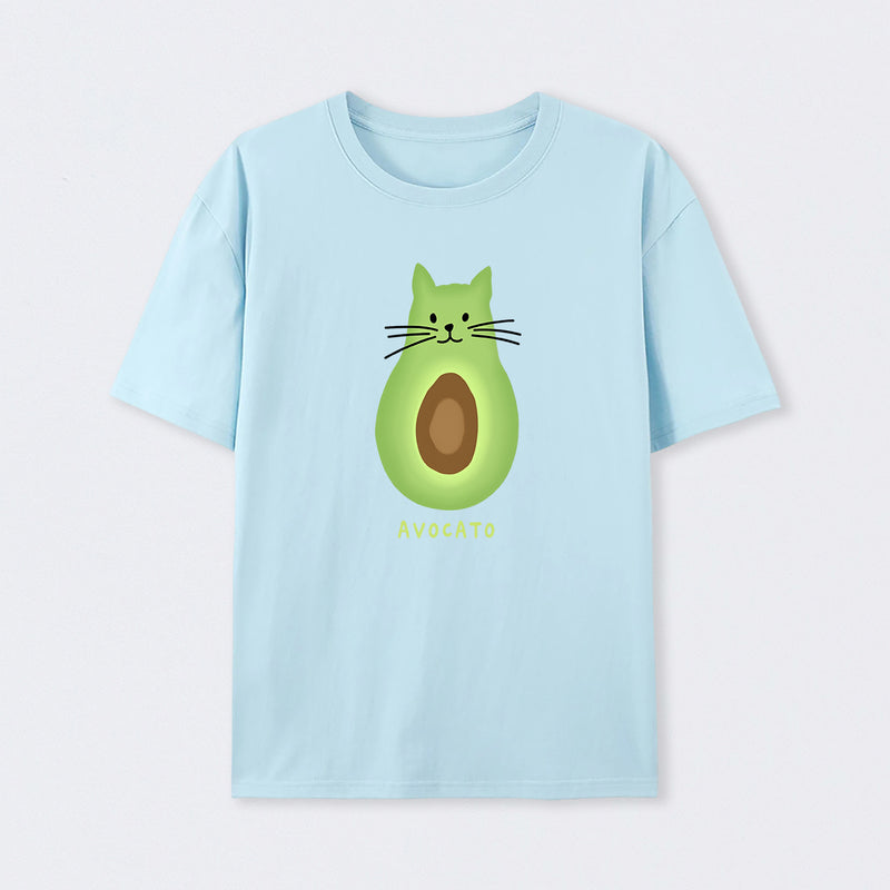 Avocato Cat Avocado Pun T-Shirt