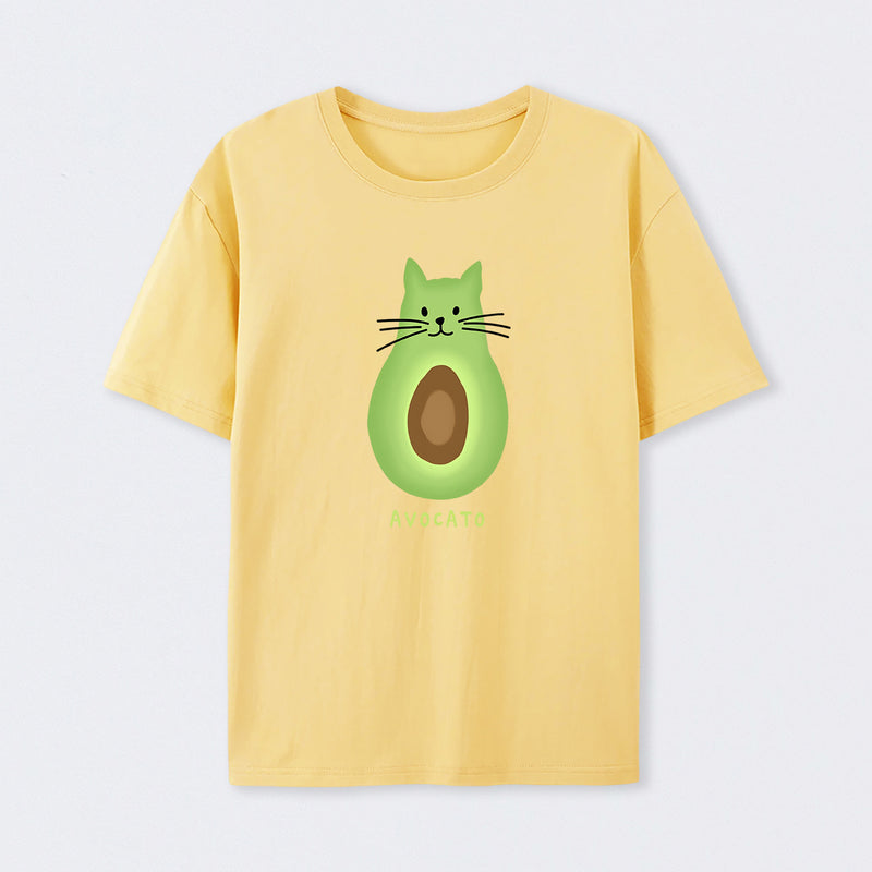 Avocato Cat Avocado Pun T-Shirt