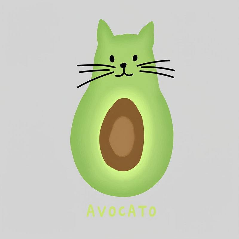 Avocato Cat Avocado Pun T-Shirt
