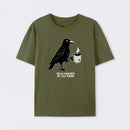Raven Crow Coffee T-Shirt