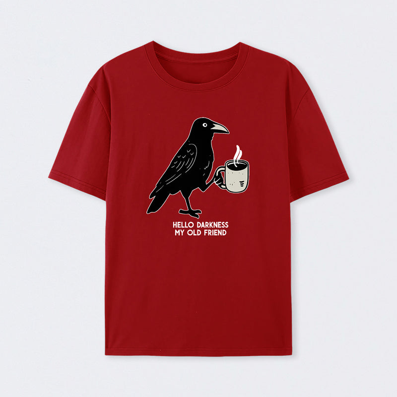 Raven Crow Coffee T-Shirt