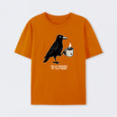 Raven Crow Coffee T-Shirt