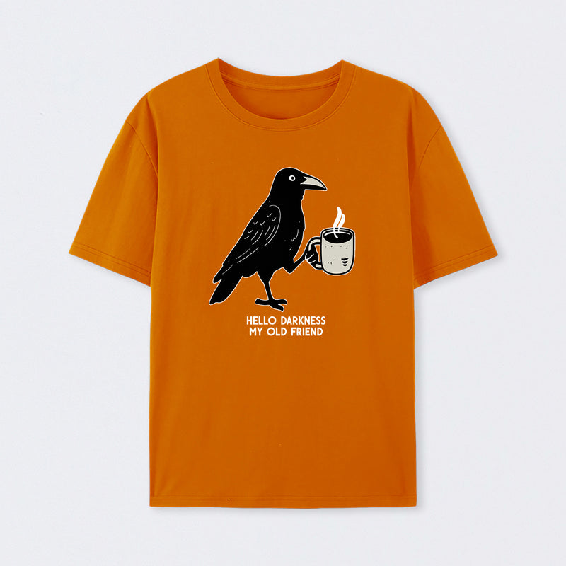 Raven Crow Coffee T-Shirt
