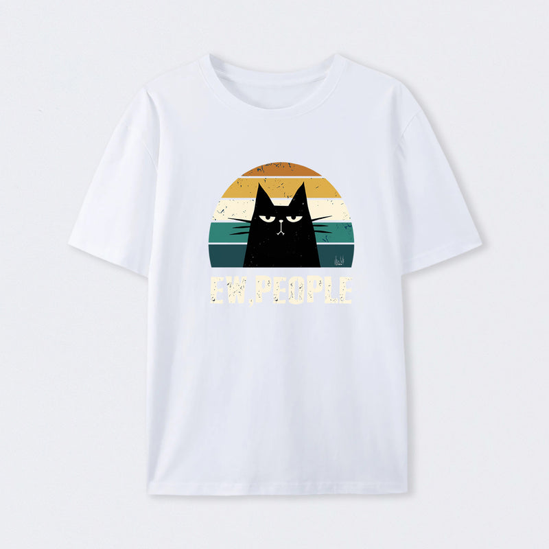 Ew People Funny Cat T-Shirt