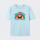 Tell Your Cat Top Retro Cat Rainbow T-Shirt