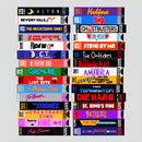 Retro 80s Movies VHS Stacks T-Shirt