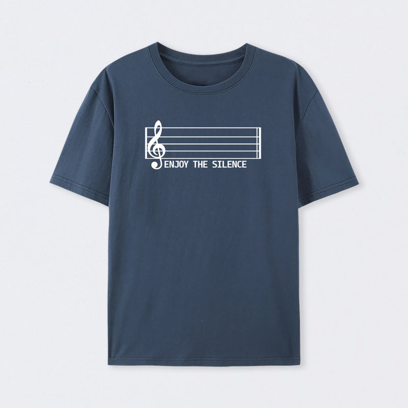 Enjoy The Silence Music Note T-Shirt