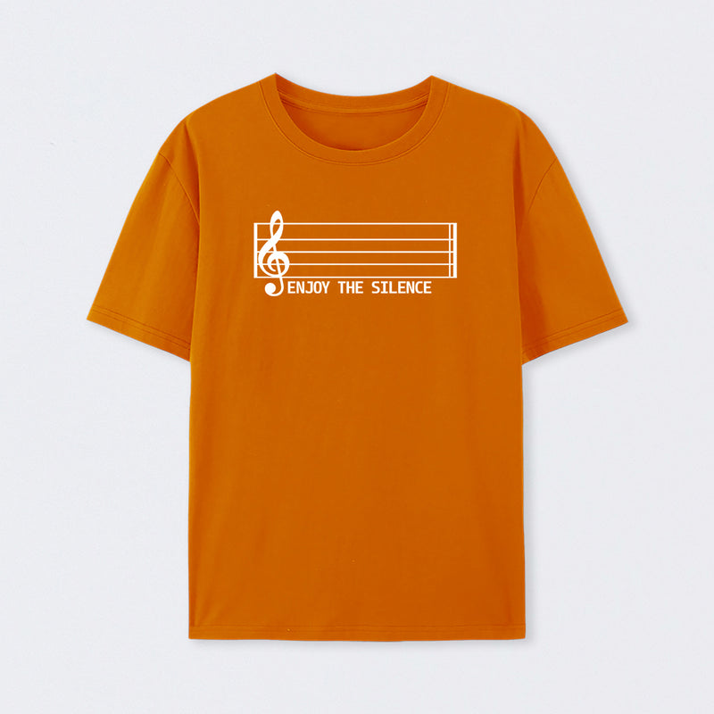 Enjoy The Silence Music Note T-Shirt