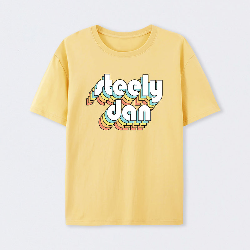 Steely Dan Retro Faded-Style T-Shirt