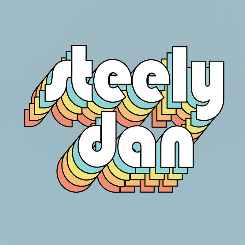 Steely Dan Retro Faded-Style T-Shirt