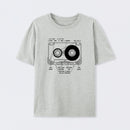 Anatomy of a Cassette Tape T-Shirt