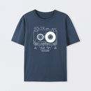 Anatomy of a Cassette Tape T-Shirt