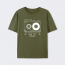 Anatomy of a Cassette Tape T-Shirt