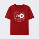 Anatomy of a Cassette Tape T-Shirt