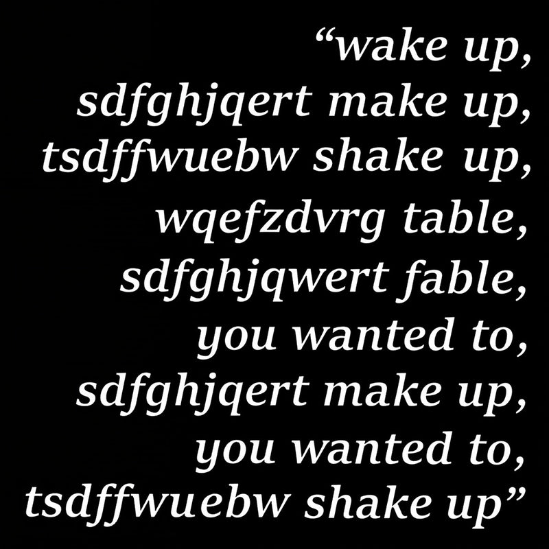 Wake Up T-Shirt