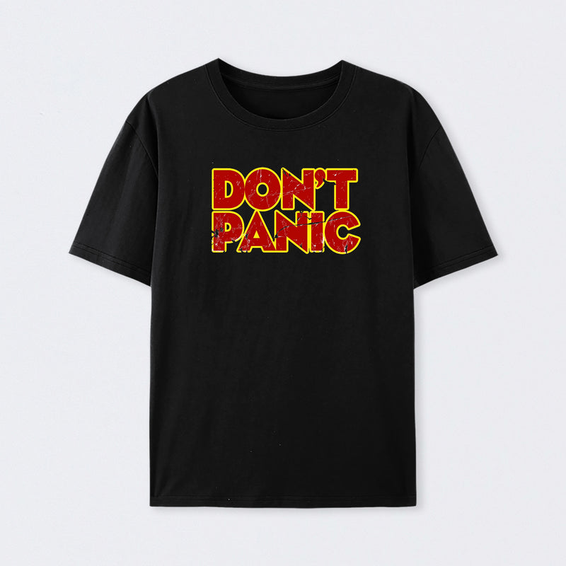 Don't Panic Cotton T-Shirt