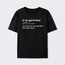 Stop It Cotton T-Shirt