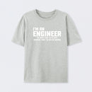 I'm An Engineer Funny Quote Active T-Shirt