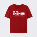 I'm An Engineer Funny Quote Active T-Shirt