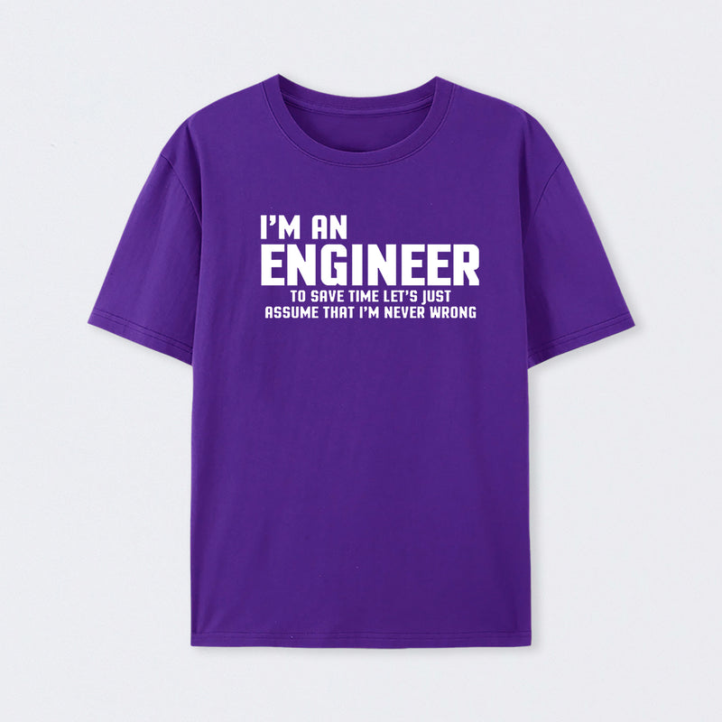 I'm An Engineer Funny Quote Active T-Shirt