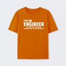 I'm An Engineer Funny Quote Active T-Shirt