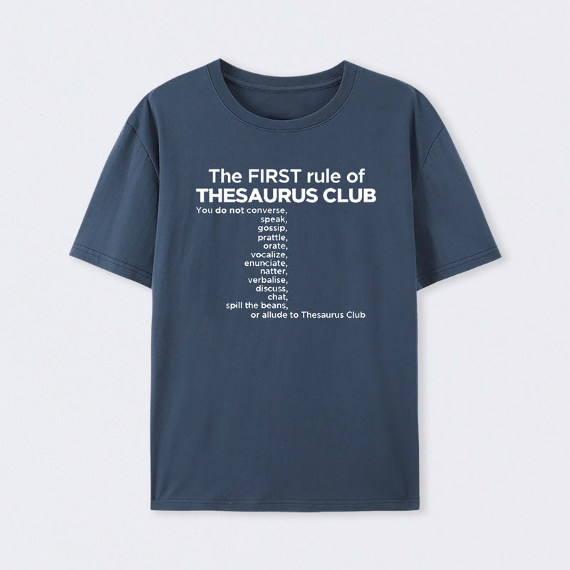 Thesaurus Club Confidential T-Shirt
