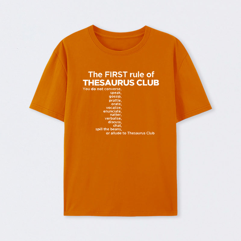 Thesaurus Club Confidential T-Shirt