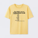 Thesaurus Club Confidential T-Shirt