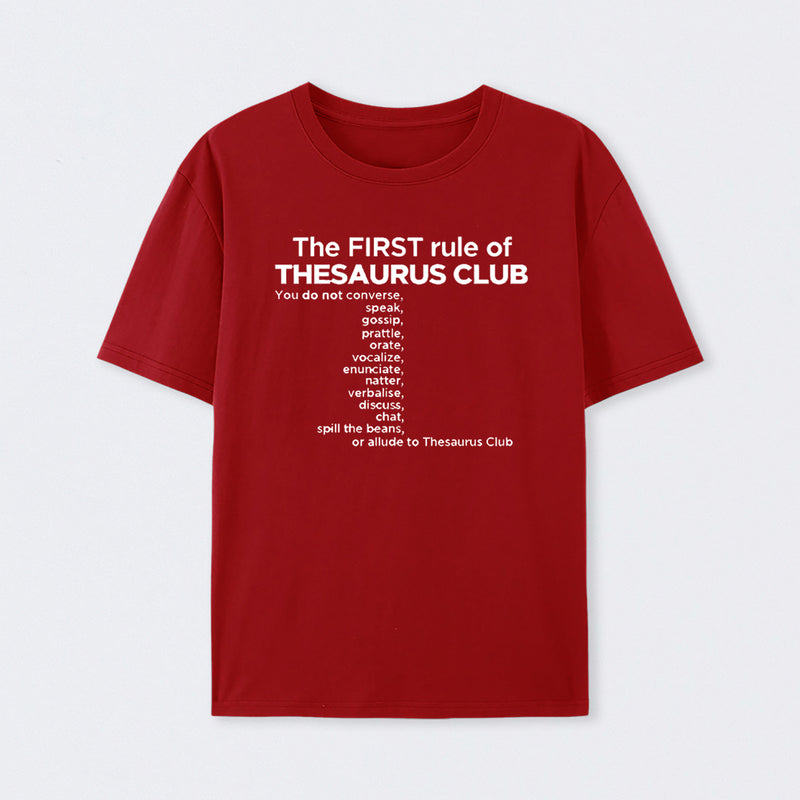 Thesaurus Club Confidential T-Shirt