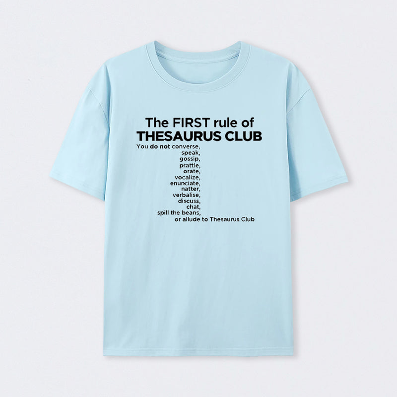Thesaurus Club Confidential T-Shirt