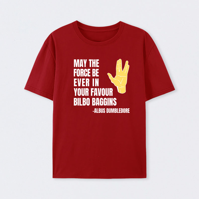 May The Force Be Ever In Your Favour T-Shirt