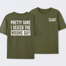 Try Again Tomorrow Front and Back Printed T-Shirt