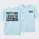 Try Again Tomorrow Front and Back Printed T-Shirt