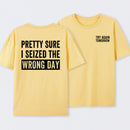 Try Again Tomorrow Front and Back Printed T-Shirt