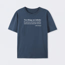 Einstein Quotes Two Things Are Infinite T-Shirt