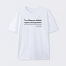 Einstein Quotes Two Things Are Infinite T-Shirt