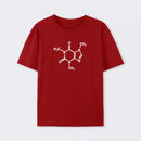 Caffeine Molecule Arm T-Shirt