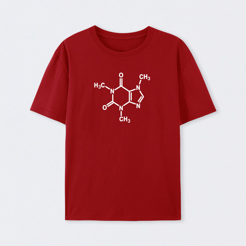 Caffeine Molecule Arm T-Shirt