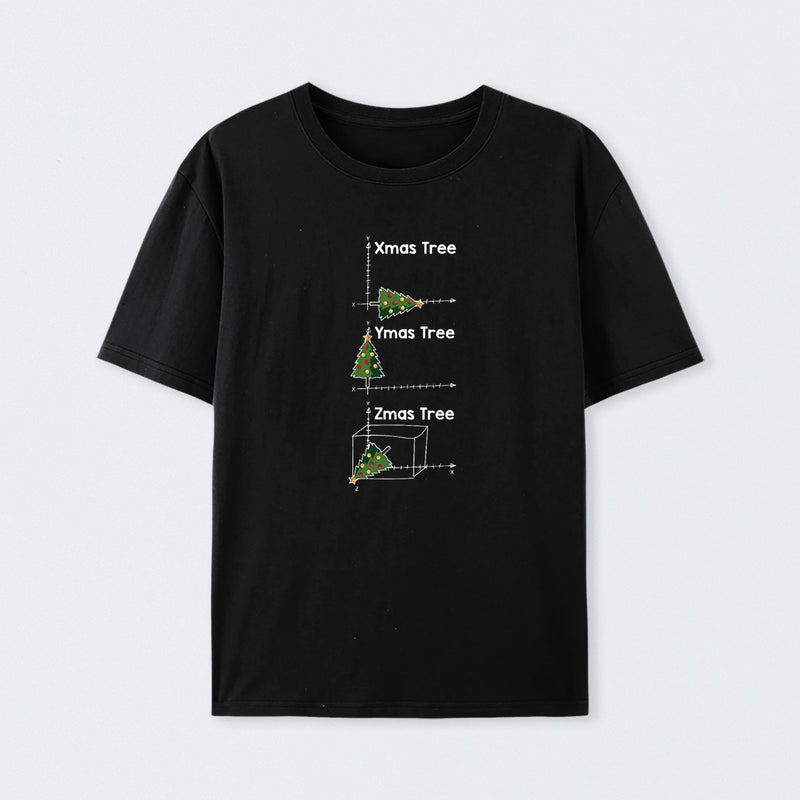 Math Christmas Tree T-Shirt