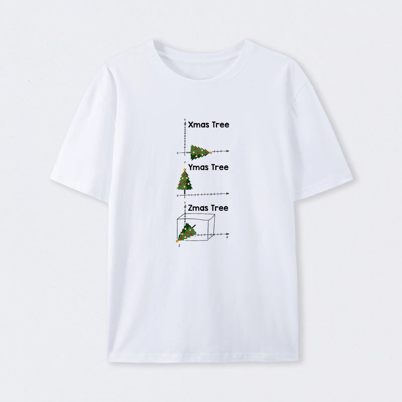 Math Christmas Tree T-Shirt