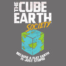 The Cube Earth Society Because A Flat Earth Is Just Stupid T-Shirt