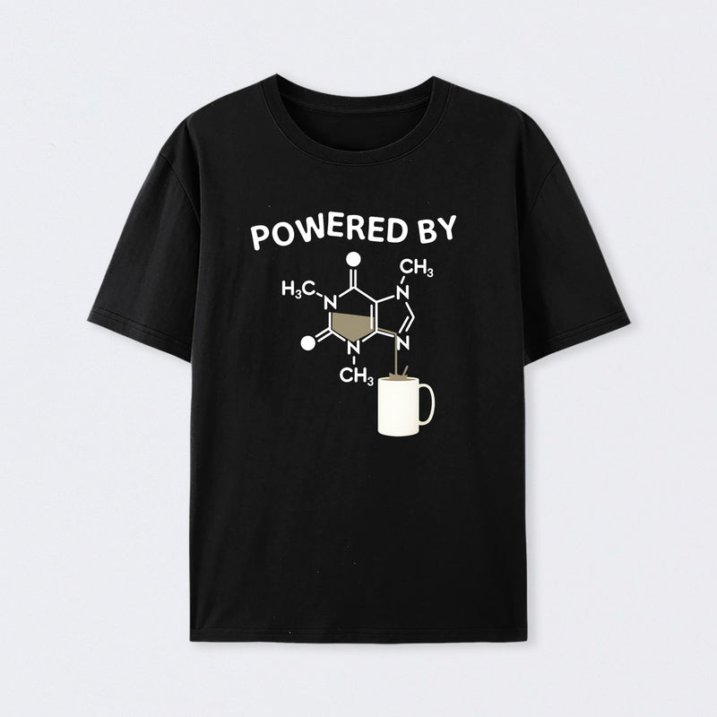 Powered By Caffeine Unisex T-Shirt
