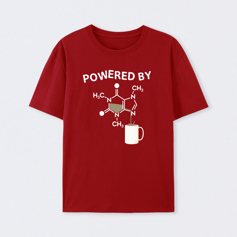 Powered By Caffeine Unisex T-Shirt