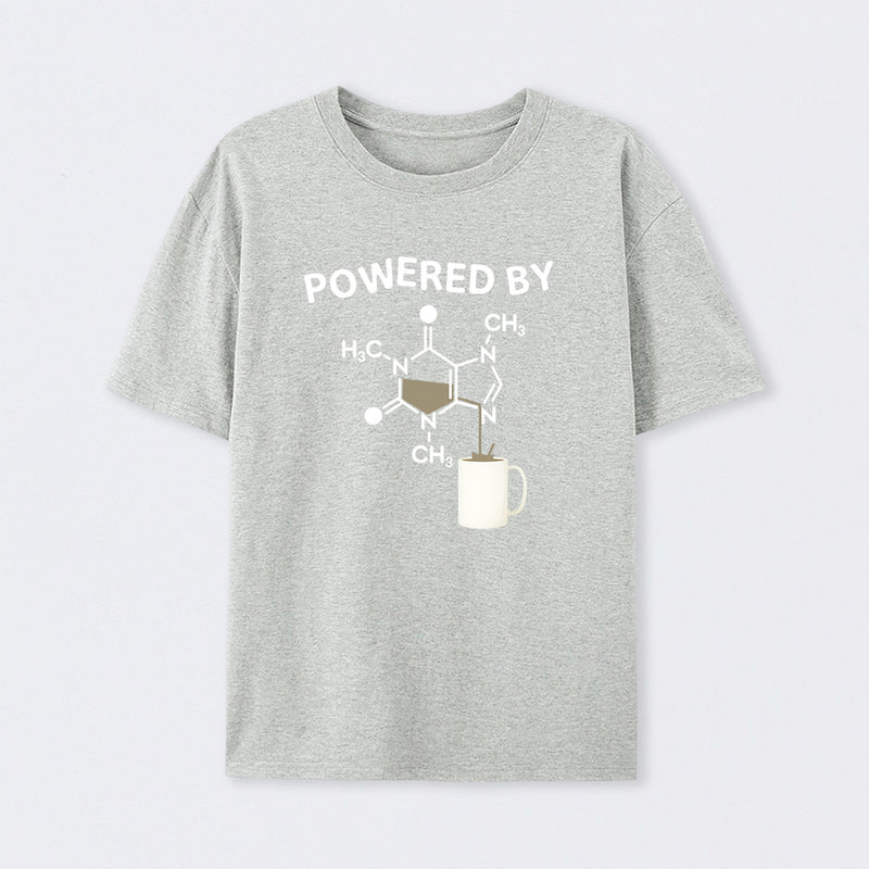 Powered By Caffeine Unisex T-Shirt