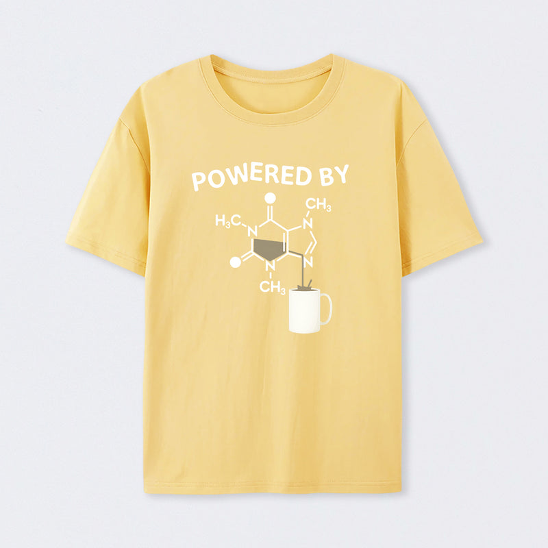 Powered By Caffeine Unisex T-Shirt