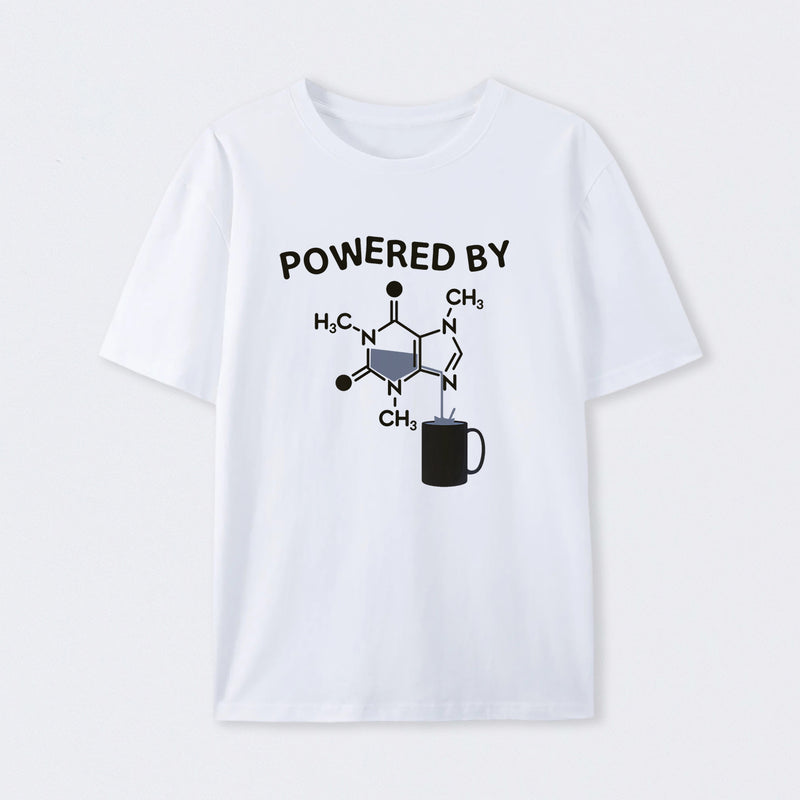 Powered By Caffeine Unisex T-Shirt