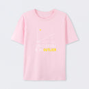Forget Average Be An Outlier Funny Math Noirty Designs T-Shirt