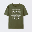 Serial Killers VS Parallel Killers Circuit Diagram Science T-Shirt