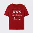 Serial Killers VS Parallel Killers Circuit Diagram Science T-Shirt